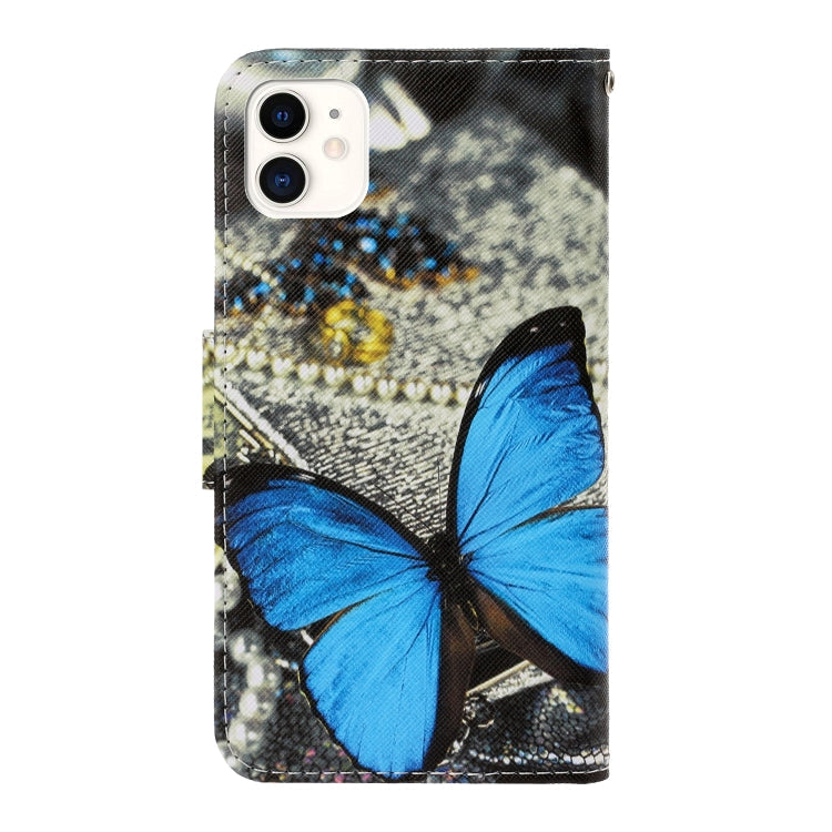 3D Colored Drawing Horizontal Flip PU Leather Case with Holder & Card Slots & Wallet, For iPhone 12 mini