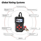 KONNWEI KW210 Car Battery Test Battery Capacity Resistance Battery Detector, KW210 – Durable Build, Easy to Use
