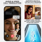 CY03 Smart AI Glasses with 8MP HD Camera, Video Recording WiFi Transmission, Al Smart Voice Assistant, Anti Blue Light Lens, Sunglasses