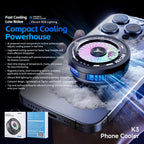 WK K3 Intelligent Temperature Control Mobile Phone Cooler, K3