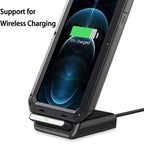 Shockproof Waterproof Silicone + Zinc Alloy Protective Case, For iPhone 12 / 12 Pro