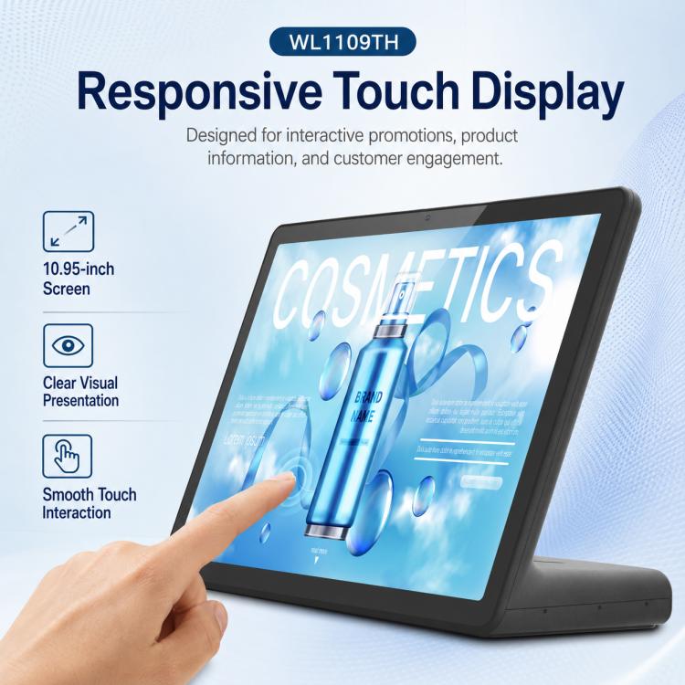 WL1109TH 10.95 inch Android OS Commercial Smart Touch Digital Signage, EU Plug, UK Plug, US Plug