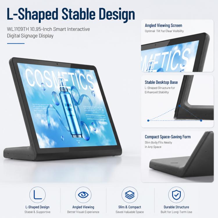 WL1109TH 10.95 inch Android OS Commercial Smart Touch Digital Signage, EU Plug, UK Plug, US Plug