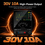 TBK TBK-218 30V / 10A Intelligent Control Curved DC Regulated Power Supply with Pointer Meter, AU Plug, EU Plug, US Plug, UK Plug