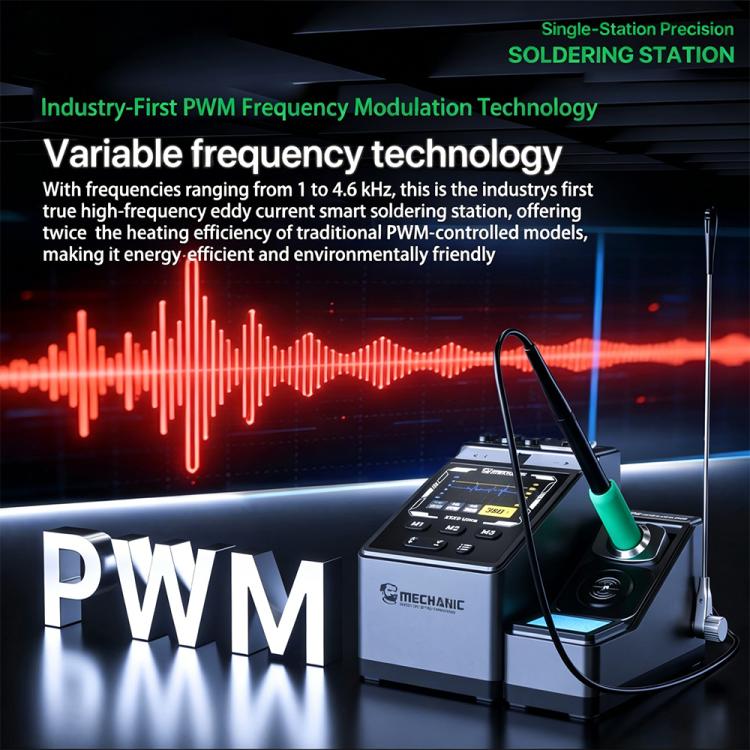 MECHANIC X120 Ultra Pen Style Intelligent Temperature Controlled Single Station Soldering Station