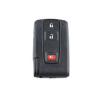 Car Key Shell Remote Control Case with Small Key for Toyota Prius 3-button, For Toyota Prius For Toyota Prius