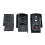 Car Key Shell Remote Control Case with Small Key for Toyota Prius 3-button, For Toyota Prius