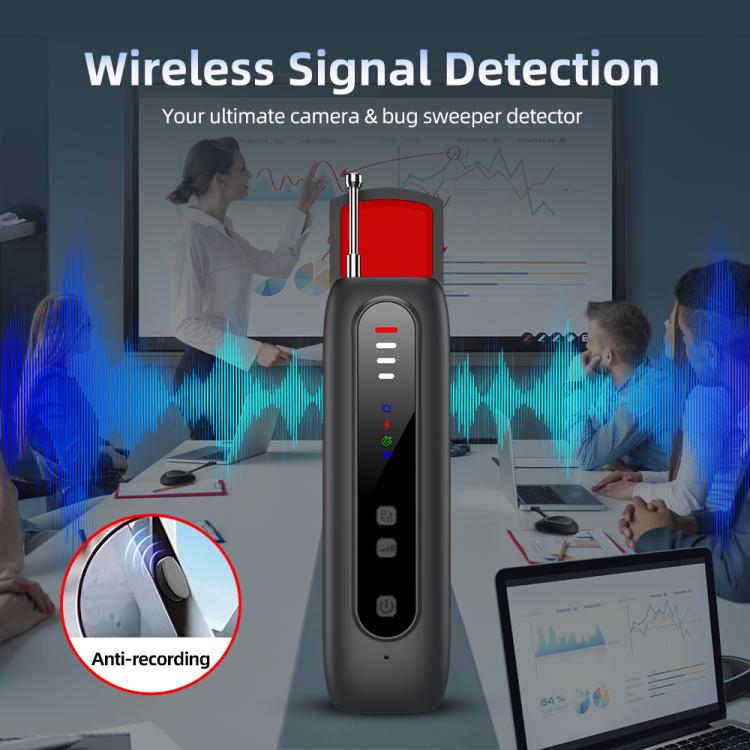 T07 Multifunctional Detector IR Scanner GPS WiFi Signal Anti-Spy Bug Finder for Hotel Travel, T07 – Magnetic, Bluetooth