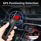 T07 Multifunctional Detector IR Scanner GPS WiFi Signal Anti-Spy Bug Finder for Hotel Travel, T07 – Magnetic, Bluetooth
