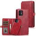 Case – Leather, Magnetic (iPhone 12 mini) #5 For iPhone 12 mini Red