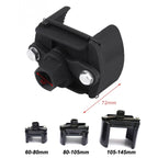 Universal Cast Steel Adjustable 2 Jaw Oil Filter Wrench Fuel Remover Removal Tool Two-claw Cast Steel Filter Wrenches, 80-105mm, 105-145mm