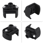 Universal Cast Steel Adjustable 2 Jaw Oil Filter Wrench Fuel Remover Removal Tool Two-claw Cast Steel Filter Wrenches, 80-105mm, 105-145mm