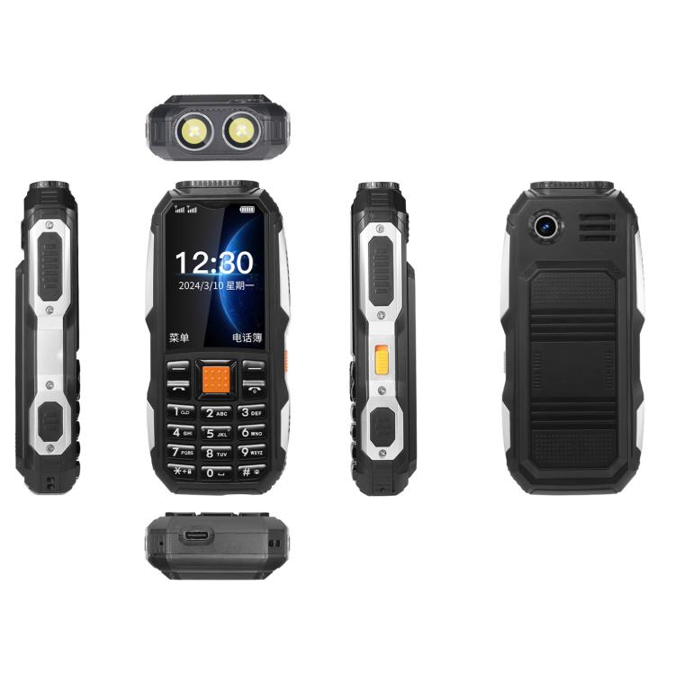 W2022 Rugged Phone, 1.77 inch, SC6531DA, Network: 2G, Dual SIM, BT, Torch – Durable Build, Easy to Use