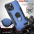 Magnetic Frosted PC + Matte TPU Shockproof Case with Ring Holder, For iPhone 11 Pro, For iPhone 11, For iPhone 11 Pro Max, For iPhone XS / X