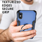 Magnetic Frosted PC + Matte TPU Shockproof Case with Ring Holder, For iPhone XS Max, For Samsung Galaxy Note20, For Samsung Galaxy Note20 Ultra