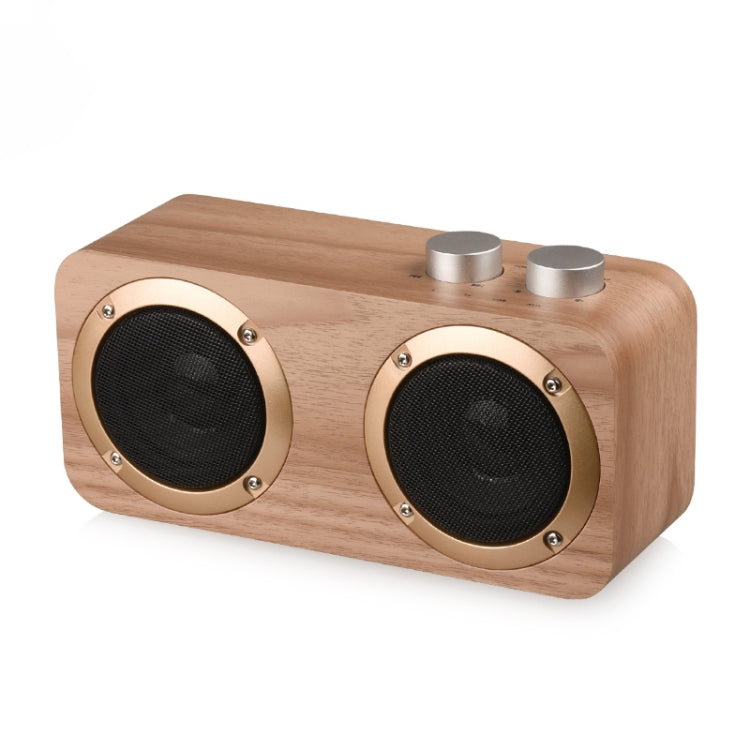 Q7 Subwoofer Wooden Bluetooth Speaker, Support TF Card & U Disk & 3.5mm AUX, Q7 Q7 Walnut