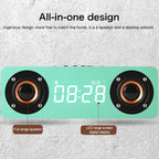 M5 Subwoofer Wooden Bluetooth 4.2 Speaker, Support TF Card & 3.5mm AUX & FM – Bluetooth