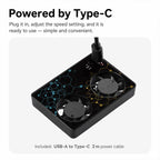 Camera Cooling Fan for Sony A7M4 / ZVE1 / A6700 / A7C2, ZV-E10 / ZV1 / A7C / FX3, Canon 70D / R6 / R6 Mark II / R7, Fuji X-T4 / X-S10 – Durable Build, Easy to Use