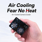 Camera Cooling Fan for Sony A7M4 / ZVE1 / A6700 / A7C2, ZV-E10 / ZV1 / A7C / FX3, Canon 70D / R6 / R6 Mark II / R7, Fuji X-T4 / X-S10 – Durable Build, Easy to Use