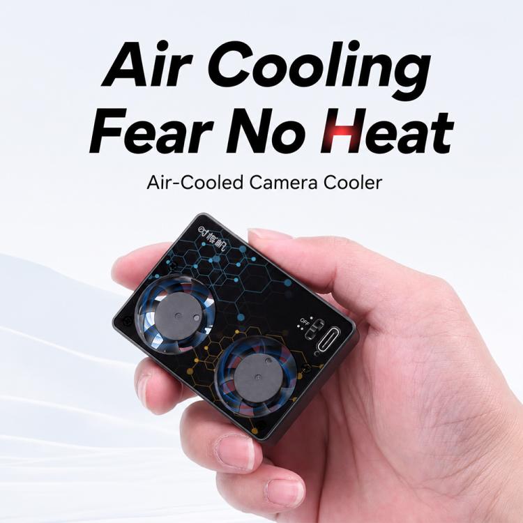 Camera Cooling Fan for Sony A7M4 / ZVE1 / A6700 / A7C2, ZV-E10 / ZV1 / A7C / FX3, Canon 70D / R6 / R6 Mark II / R7, Fuji X-T4 / X-S10 – Durable Build, Easy to Use