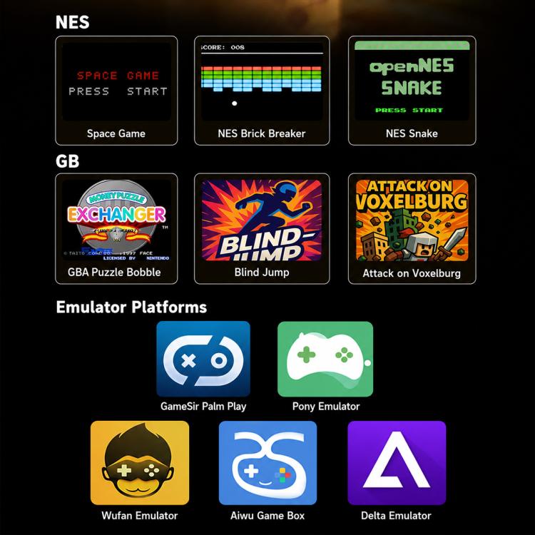 GameSir P1 Pocket Taco Mobile Game Controller, P1 – Bluetooth