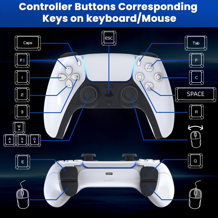Gamwing Master P5 Console Mobile Game Keyboard and Mouse Converter – Durable Build, Easy to Use
