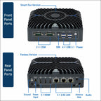 3322 Intel Core 12th i7-1255U Generation Mini Industrial PC Host, 8GB + 128GB Hard Drive – Magnetic, Aluminum Alloy