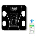 Household Smart Body Fat Electronic Weighing Scale, Battery Version, Battery Version Battery Version Black