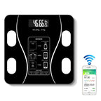 Household Smart Body Fat Electronic Weighing Scale, Battery Version, Battery Version Battery Version Black