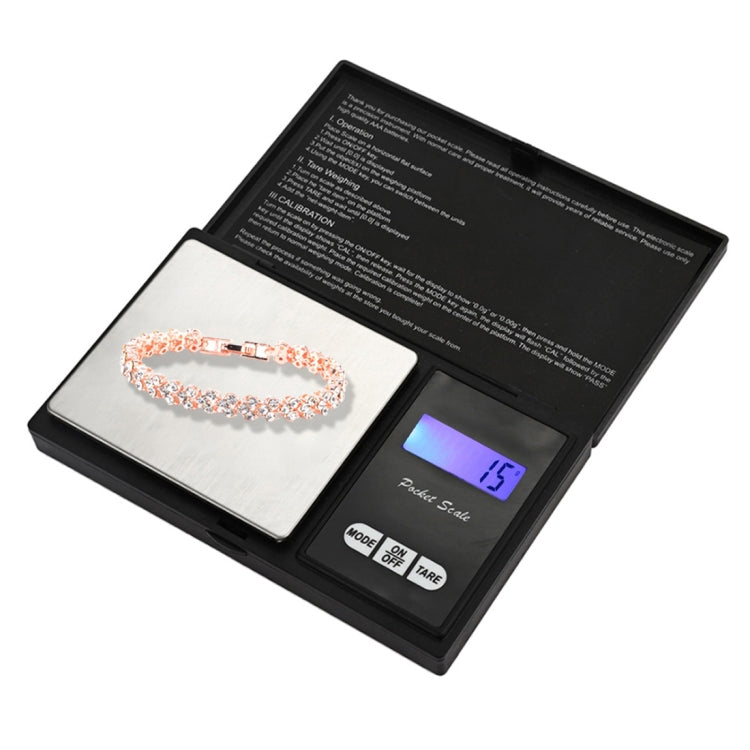 MH-8015 Portable High Precision Electronic Diamond Gold Jewelry Scale (0.01g~100g), Excluding Batteries, MH-8015 100g MH-8015 100g