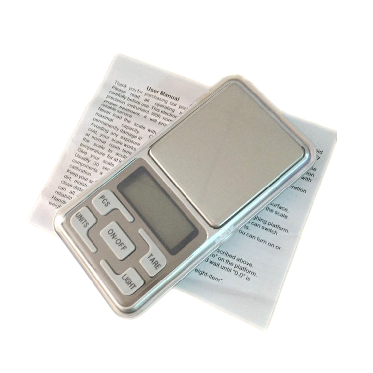 MH-100 500g x 0.1g High Accuracy Digital Electronic Portable Mini Pocket Scale Mobile Phone Weighing Scale Balance Device with 1.6 inch LCD Screen, 500g/0.1g – Durable Build, Easy to Use