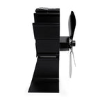 YL602 5-Blade High Temperature Metal Heat Powered Fireplace Stove Fan, YL602 (Rose Red), YL602 (Silver), YL602 (Black), YL602 (Bronze), YL602 (Grey), YL602 (Gold)