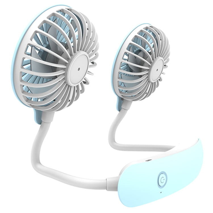 F6 Outdoor Mini Hanging Neck Fan USB Charging Lazy Small Fan – TPU