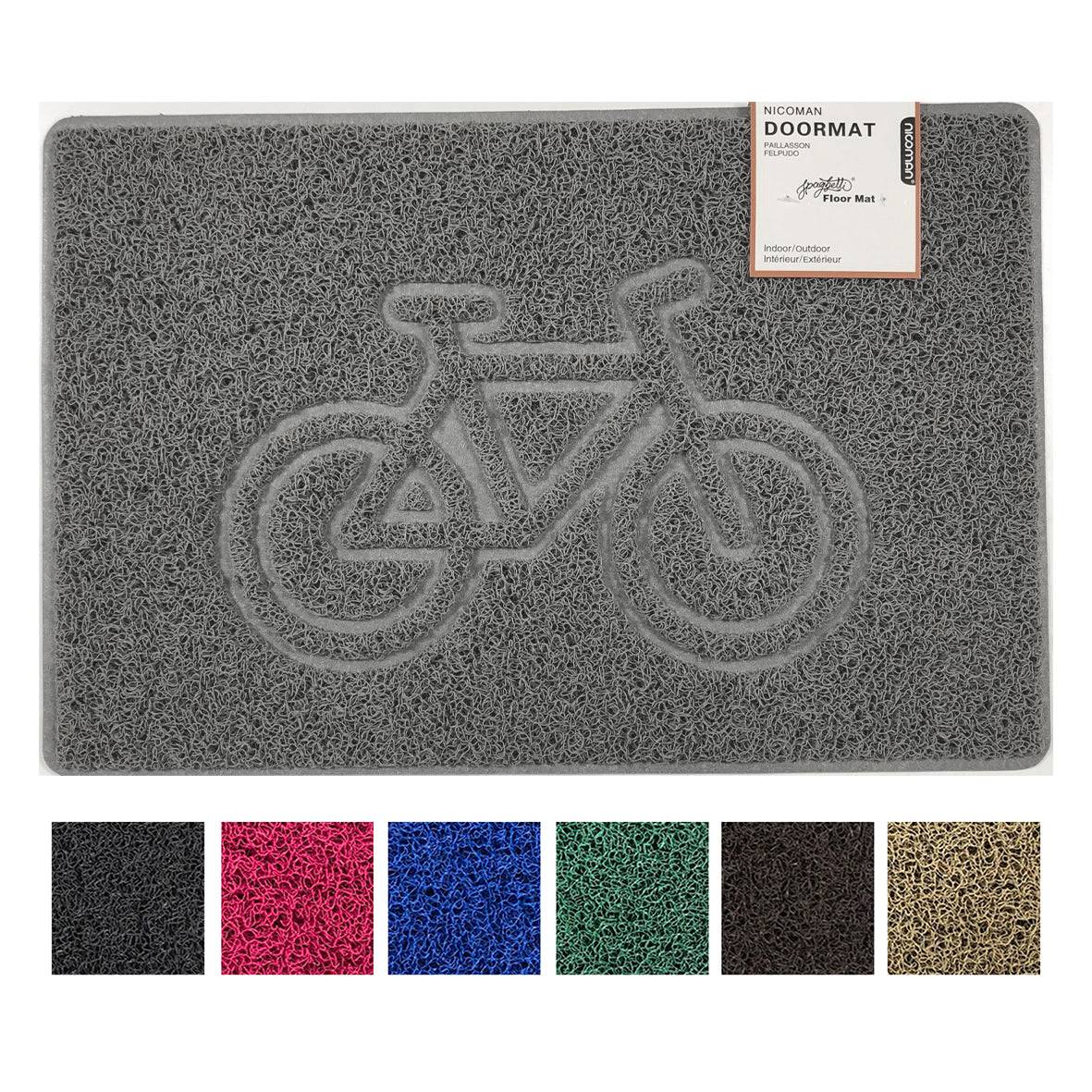 Cycle Embossed Spaghetti Doormat