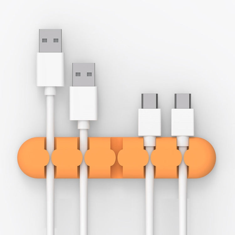 ORICO Cable – Silicone (Size: 9) Orange