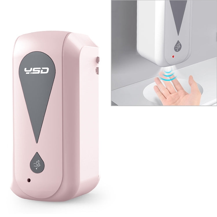 1200ML Touchless Automatic Infrared Sensor Spray Sterilization Dispenser Pink