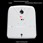 K9 Handsfree Non-contact Body Light-sensitive Distance Sensor Thermometer + 1000ml Automatic Non-contact Liquid Soap Dispenser, K9