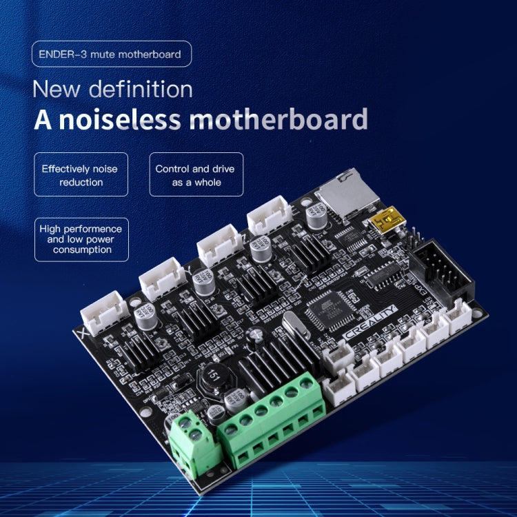 Creality Ender-3 / 3Pro Noiseless Motherboard 3D Printer Part Accessories – Durable Build, Easy to Use