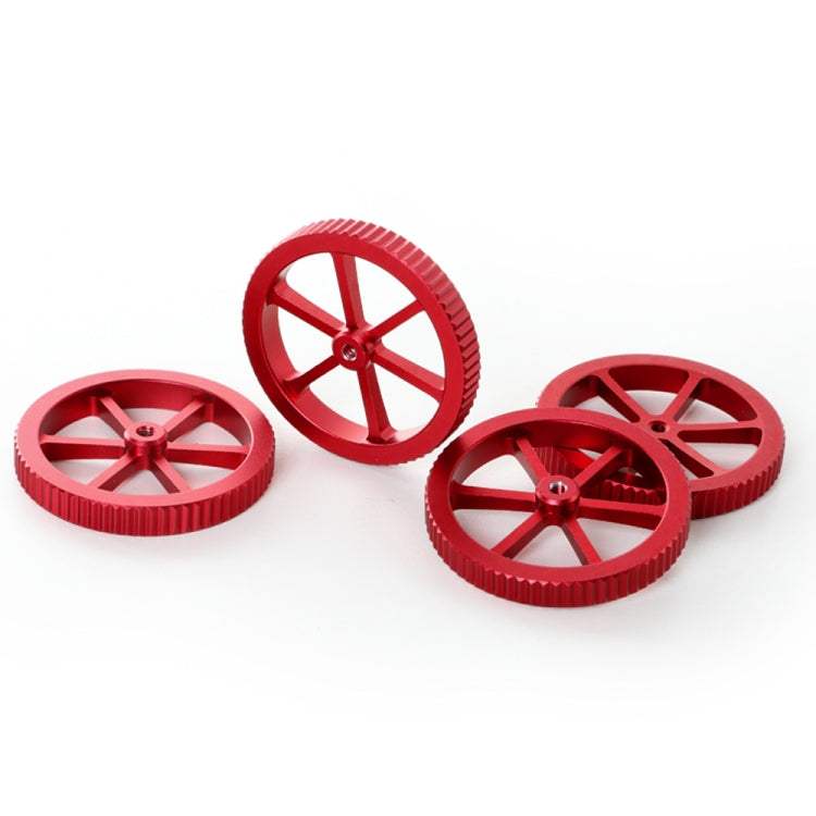 Creality Metal Red Hand Screwed Leveling Nut for Ender-3 / Ender-3 Pro / Ender-3 V2 / CR-10 Pro V2 3D Printer Default Title