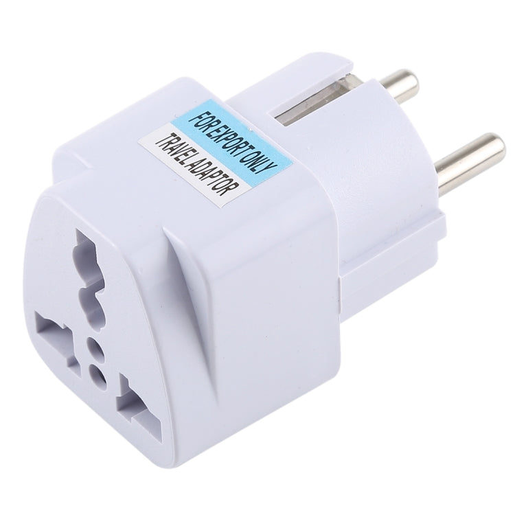 Portable Universal UK Plug to EU Plug Power Socket Travel Charger Adapter with Fuse Default Title