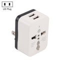 WN-2018 Dual USB Travel Charger Power Adapter Socket, US Plug, US Plug – TPU
