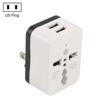WN-2018 Dual USB Travel Charger Power Adapter Socket, US Plug, US Plug – TPU