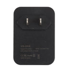 WN-2018 Dual USB Travel Charger Power Adapter Socket, US Plug, US Plug – TPU