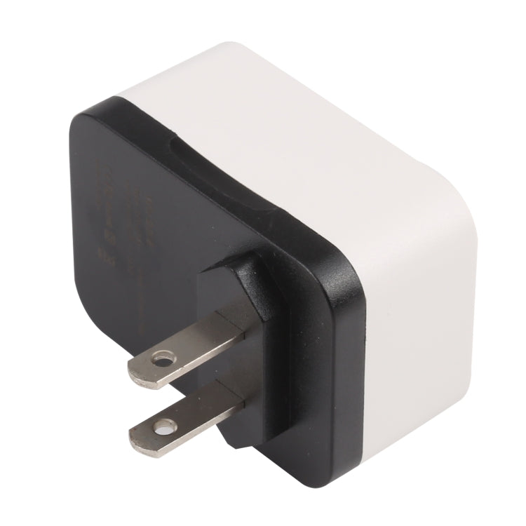 WN-2018 Dual USB Travel Charger Power Adapter Socket, US Plug, US Plug – TPU