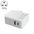 LDNIO A4403C 30W PD + Auto-id Foldable Fast Travel Charger with 1m USB-C / Type-C Cable, AU Plug, with Type-C Cable, 30W with Type-C Cable – TPU with Type-C Cable EPS0098UK