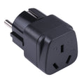 Portable Three-hole AU to UK Plug Socket Power Adapter, AU to EU, AU to UK AU to EU EPS4033EU