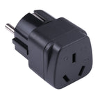Portable Three-hole AU to UK Plug Socket Power Adapter, AU to EU, AU to UK AU to EU EPS4033EU