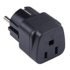 Portable Three-hole US to UK Plug Socket Power Adapter, US to EU, US to UK US to EU EPS4034EU
