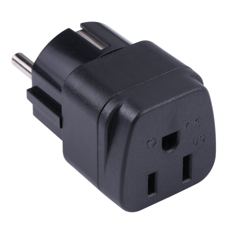 Portable Three-hole US to UK Plug Socket Power Adapter, US to EU, US to UK US to EU EPS4034EU