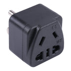 Portable Universal Five-hole WK to AU Three-pin Plug Socket Power Adapter, WK to US, WK to AU WK to US EPS4037BAU